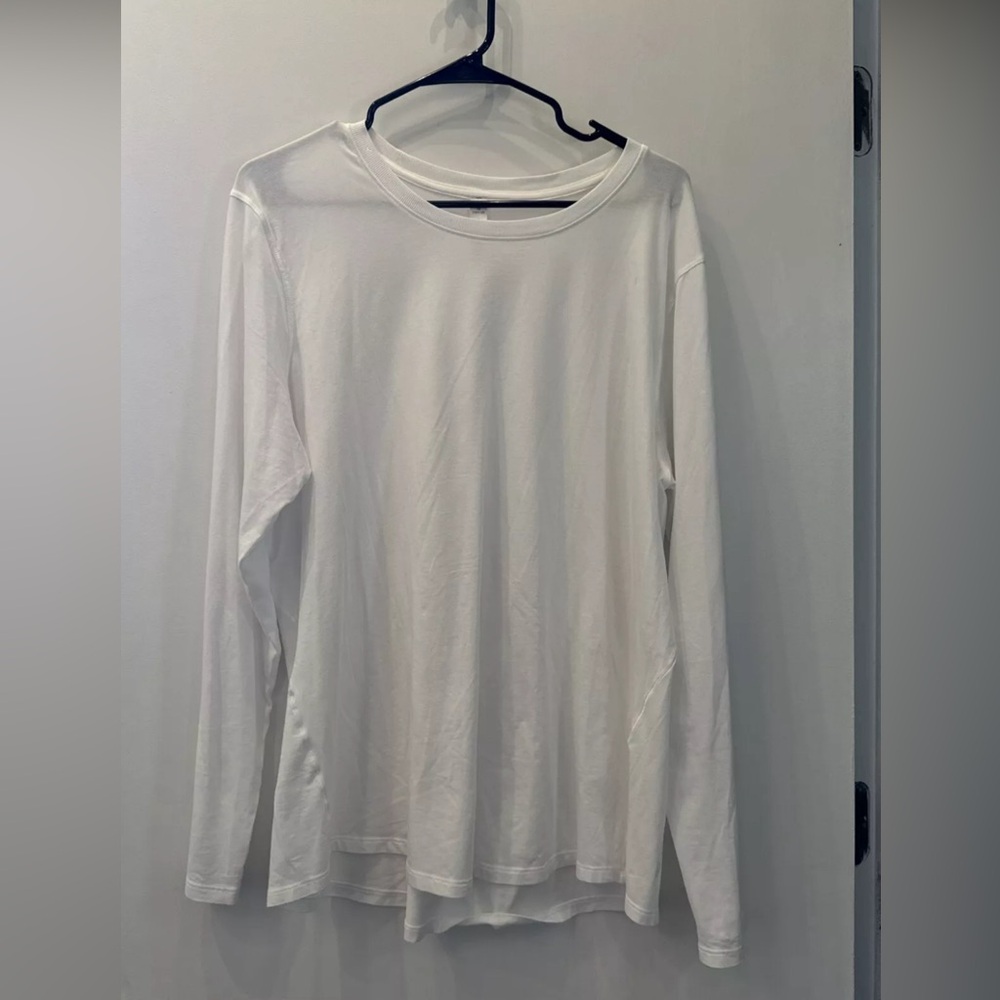 Lululemon White Long sleeve
